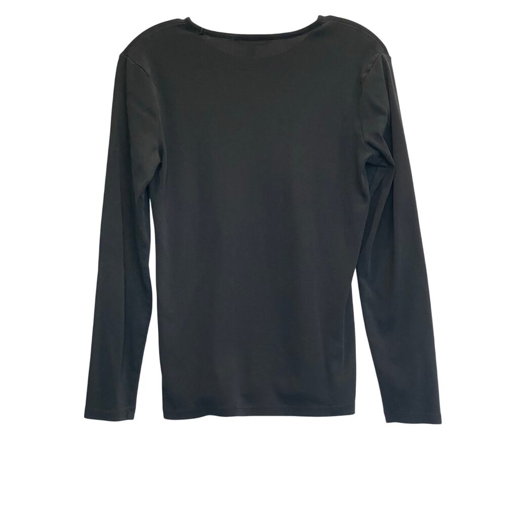 Ralph Lauren long sleeved black tee Large, 100% Cotton